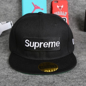 supreme刺繡帽